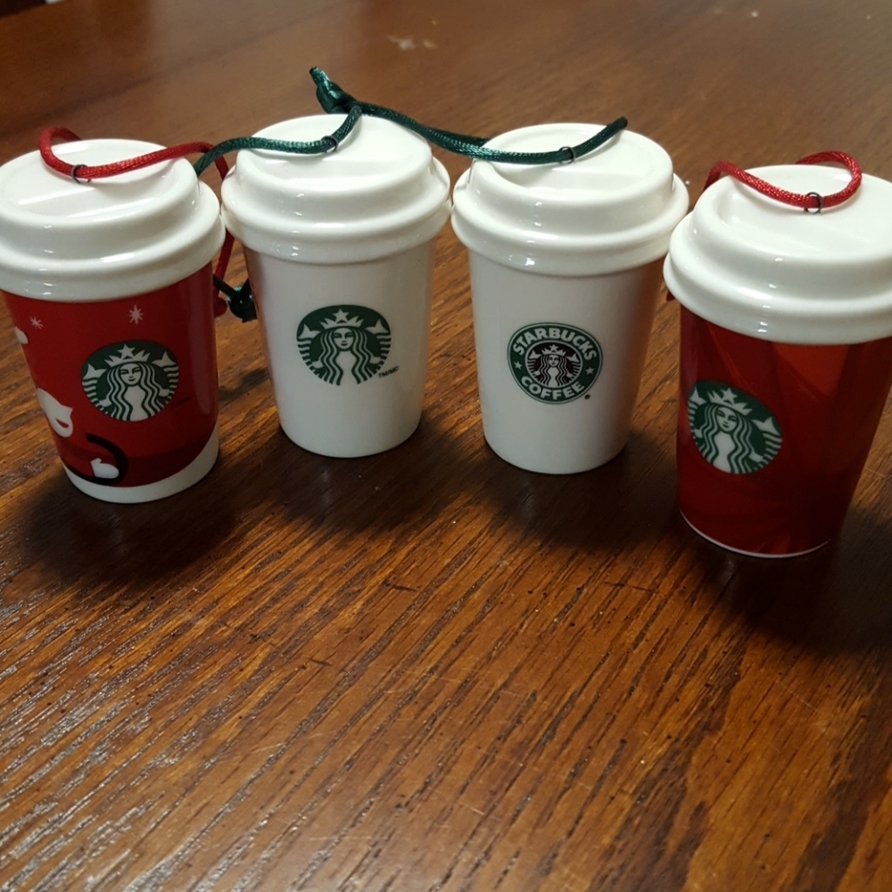 Starbucks Holiday Ornaments